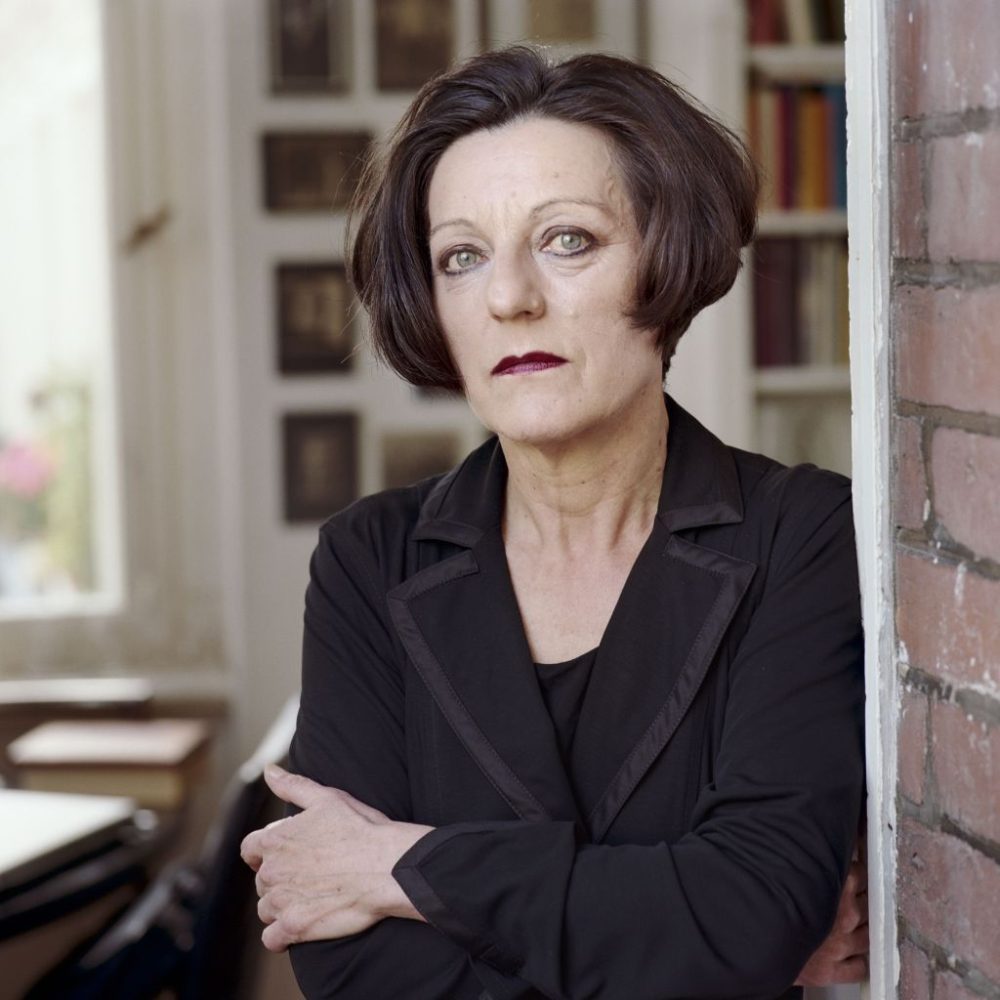 Herta Müller in ihrer Wohnung in Berlin-Friedenau